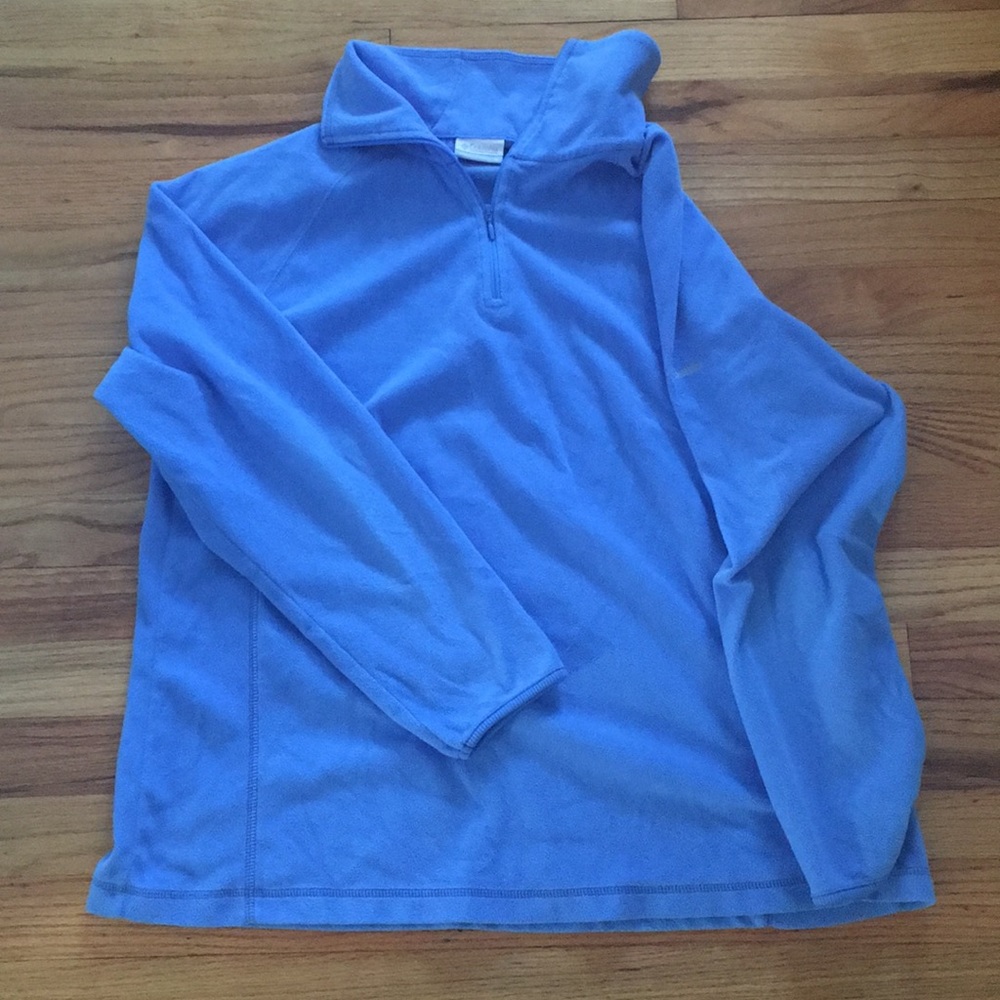 Columbia fleece pullover size 1X